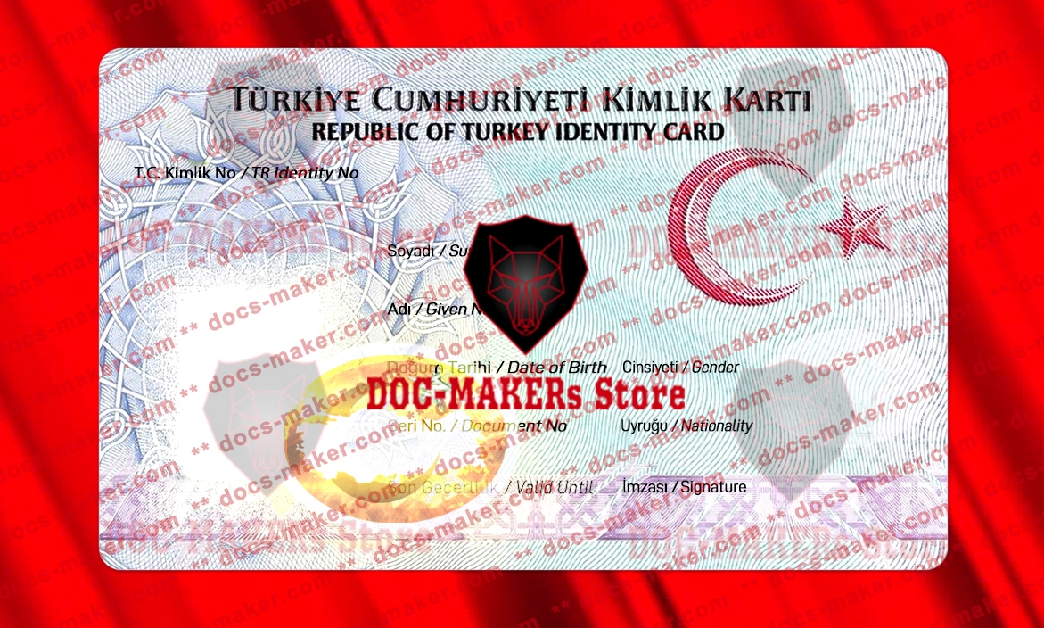 Turkey ID Card – V2 – PSD Template